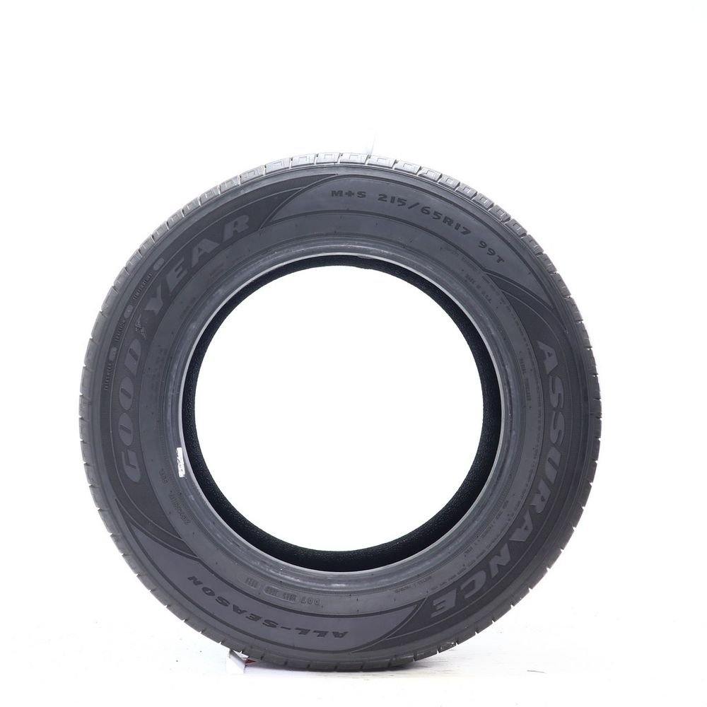 Used 215/65R17 Goodyear Assurance All-Season 99T - 8.5/32 - Image 3