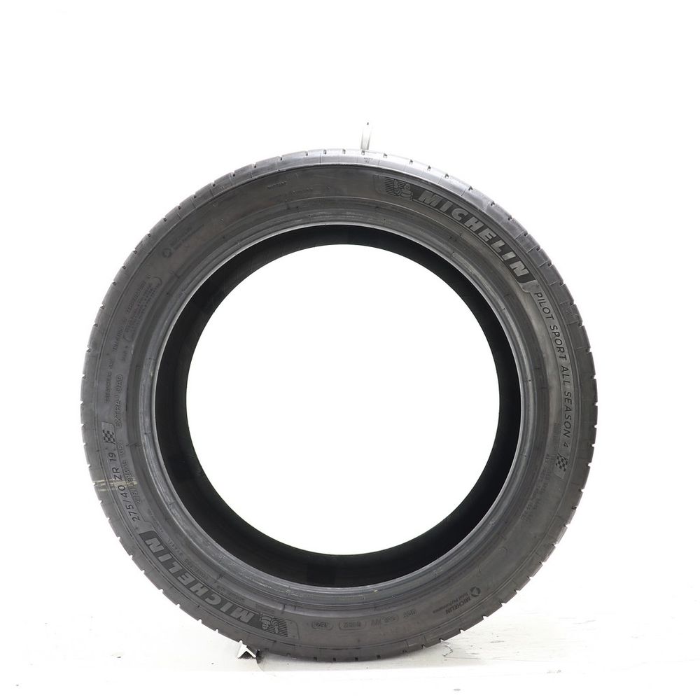 Set of (2) Used 275/40ZR19 Michelin Pilot Sport All Season 4 105Y - 6.5-8/32 - Image 3
