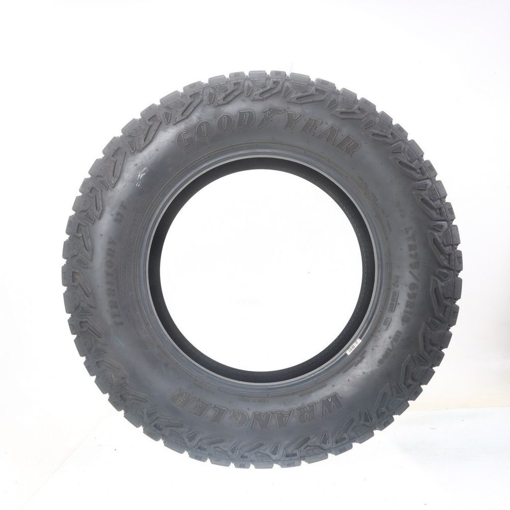 Set of (4) Used LT 275/65R18 Goodyear Wrangler Territory MT 113/110Q C - 12/32 - Image 3