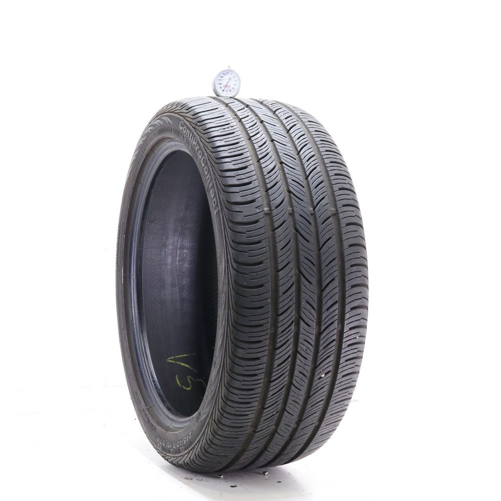 Used 245/40R18 Continental ContiProContact AO 97H - 8/32 - Image 1