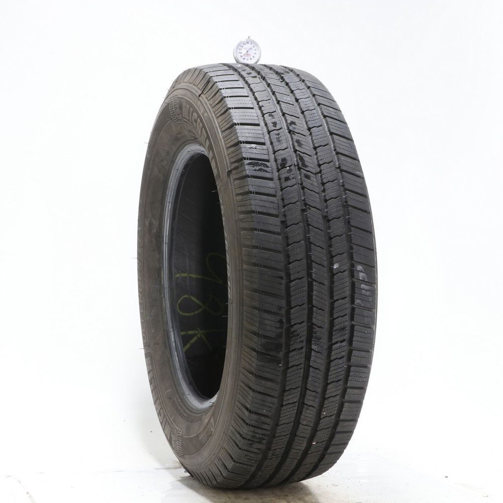 Set of (2) Used 255/65R18 Michelin Defender LTX M/S 111T - 8.5-9/32 - Image 1