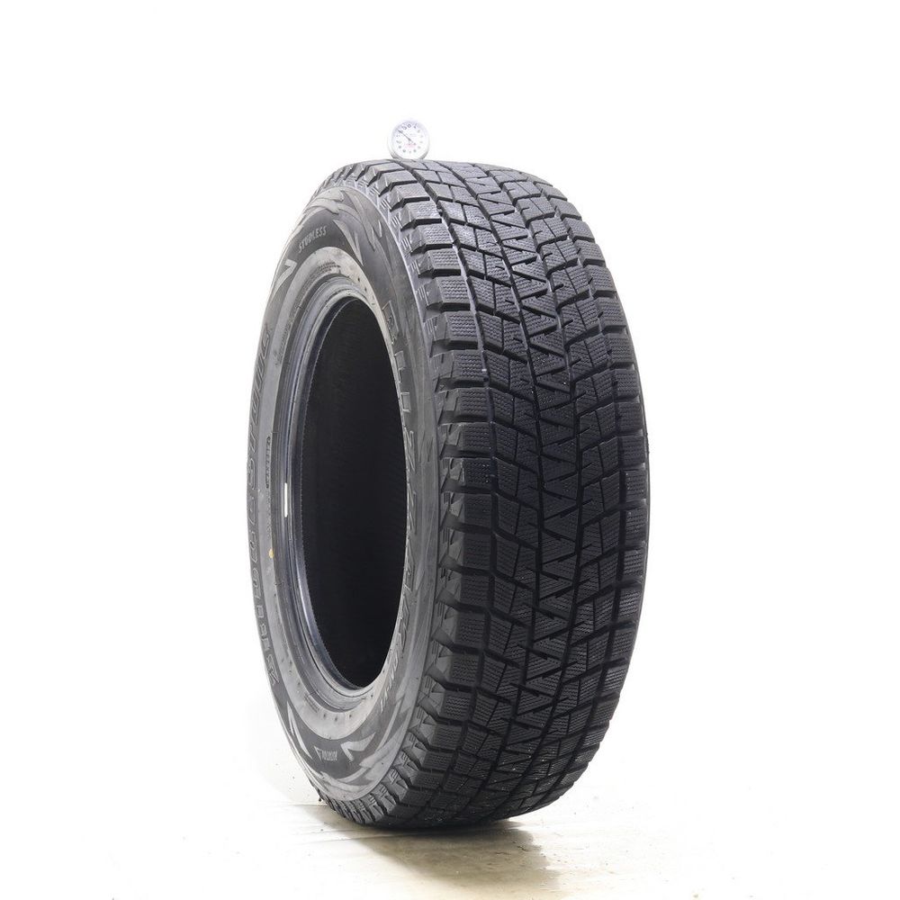 Set of (2) Used 255/65R18 Bridgestone Blizzak DM-V1 109R - 12-12.5/32 - Image 1
