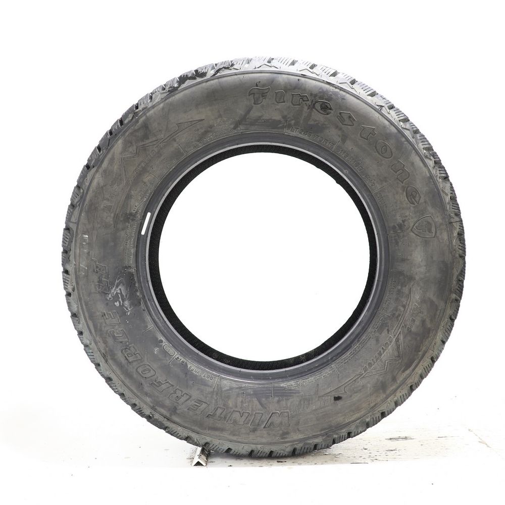 Set of (2) Used LT 245/70R17 Firestone Winterforce LT 119/116R E - 14/32 - Image 3