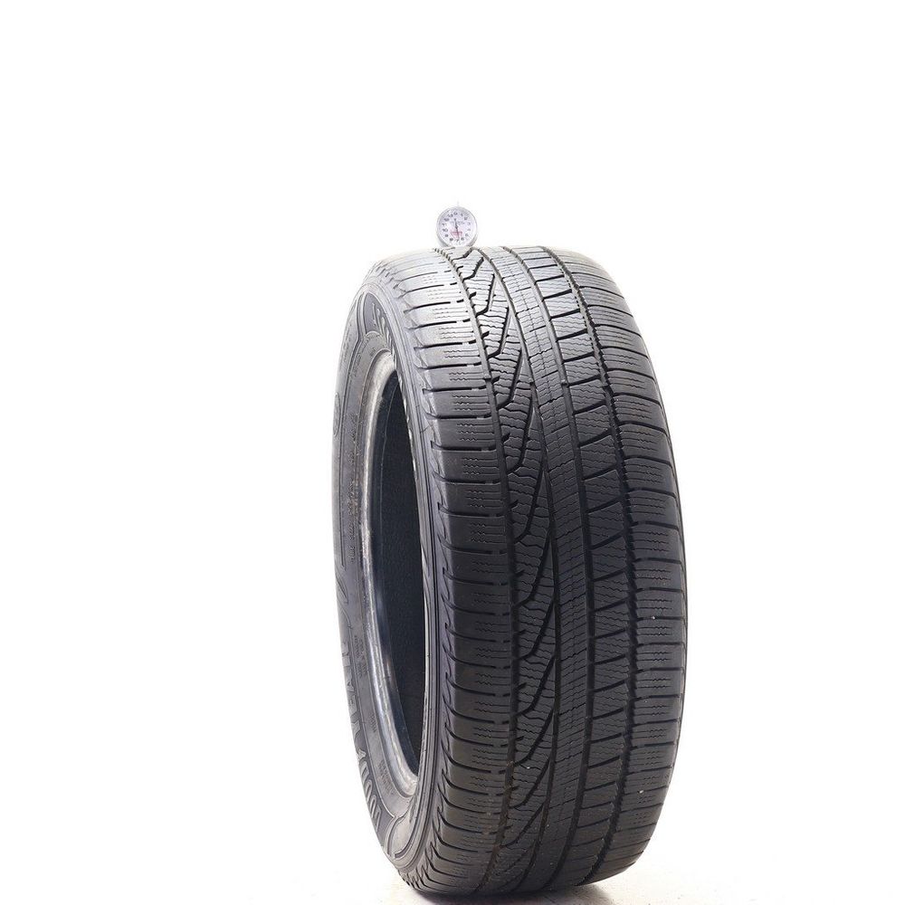 Set of (2) Used 255/55R18 Goodyear Assurance WeatherReady 109V - 6.5-7.5/32 - Image 1