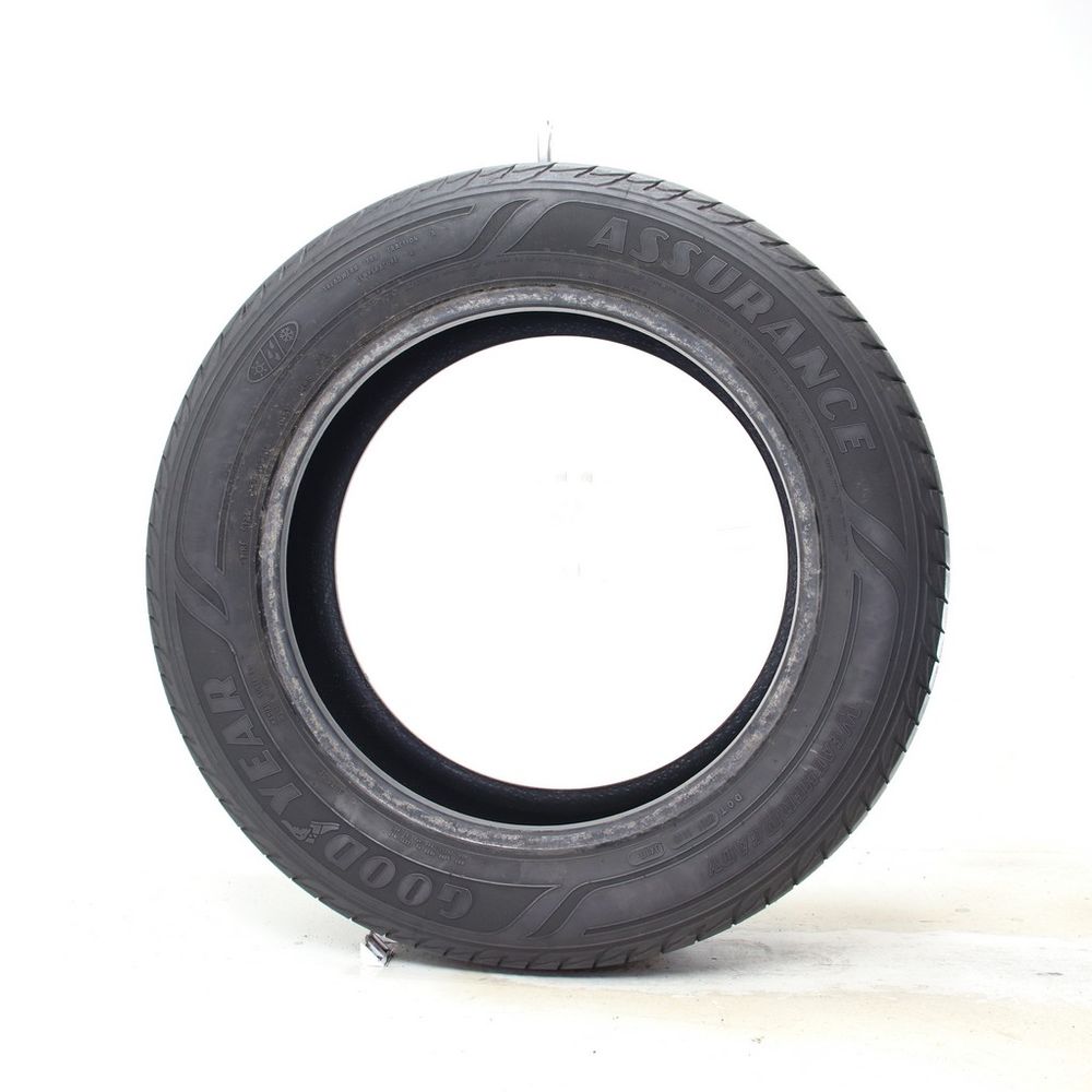 Set of (2) Used 255/55R18 Goodyear Assurance WeatherReady 109V - 6.5-7.5/32 - Image 3