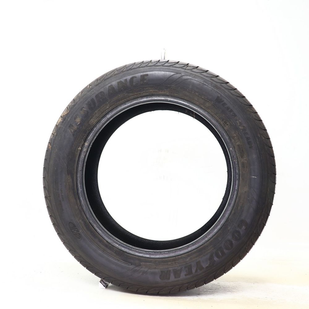 Set of (2) Used 255/55R18 Goodyear Assurance WeatherReady 109V - 6.5-7.5/32 - Image 6