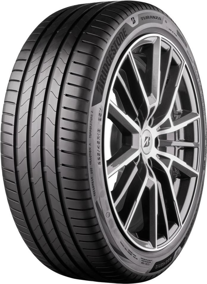 Set of (4) New 225/45R19 Bridgestone Turanza 6 96T - Image 1