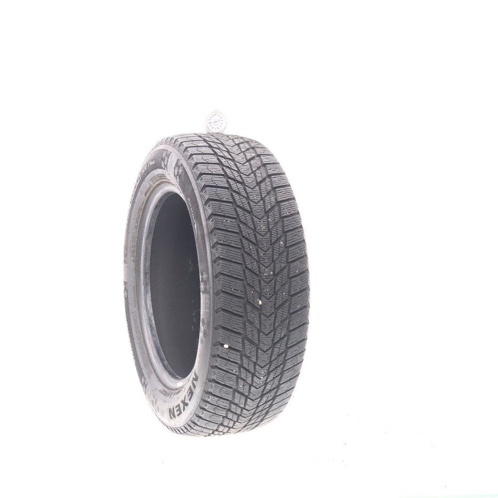 Set of (2) Used 215/60R16 Nexen Winguard Ice Plus WH43 99T - 9.5-10/32 - Image 1