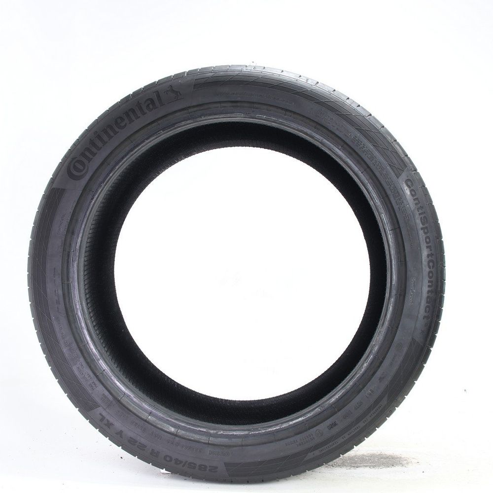 Used 285/40R22 Continental ContiSportContact 5 ContiSeal 110Y - 9/32 - Image 3