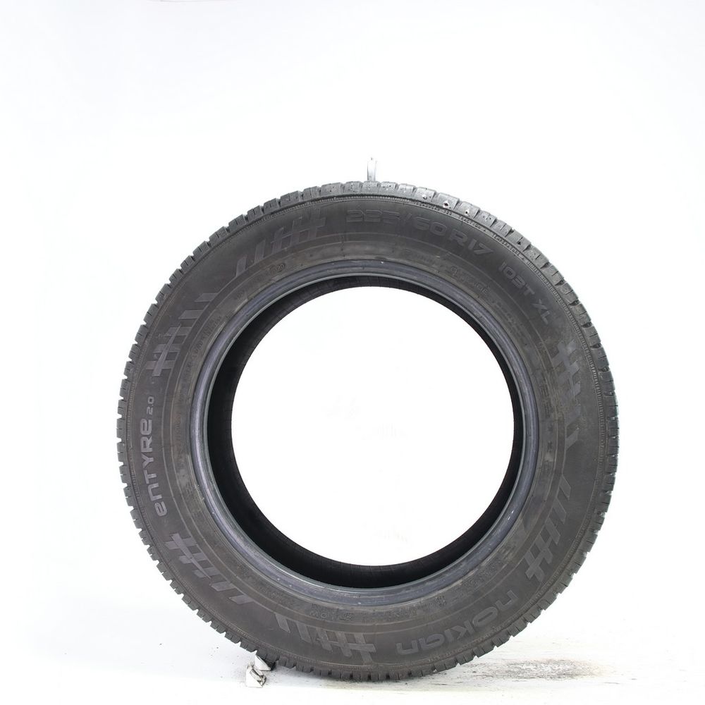 Set of (2) Used 225/60R17 Nokian Entyre 2.0 103T - 8-8.5/32 - Image 6