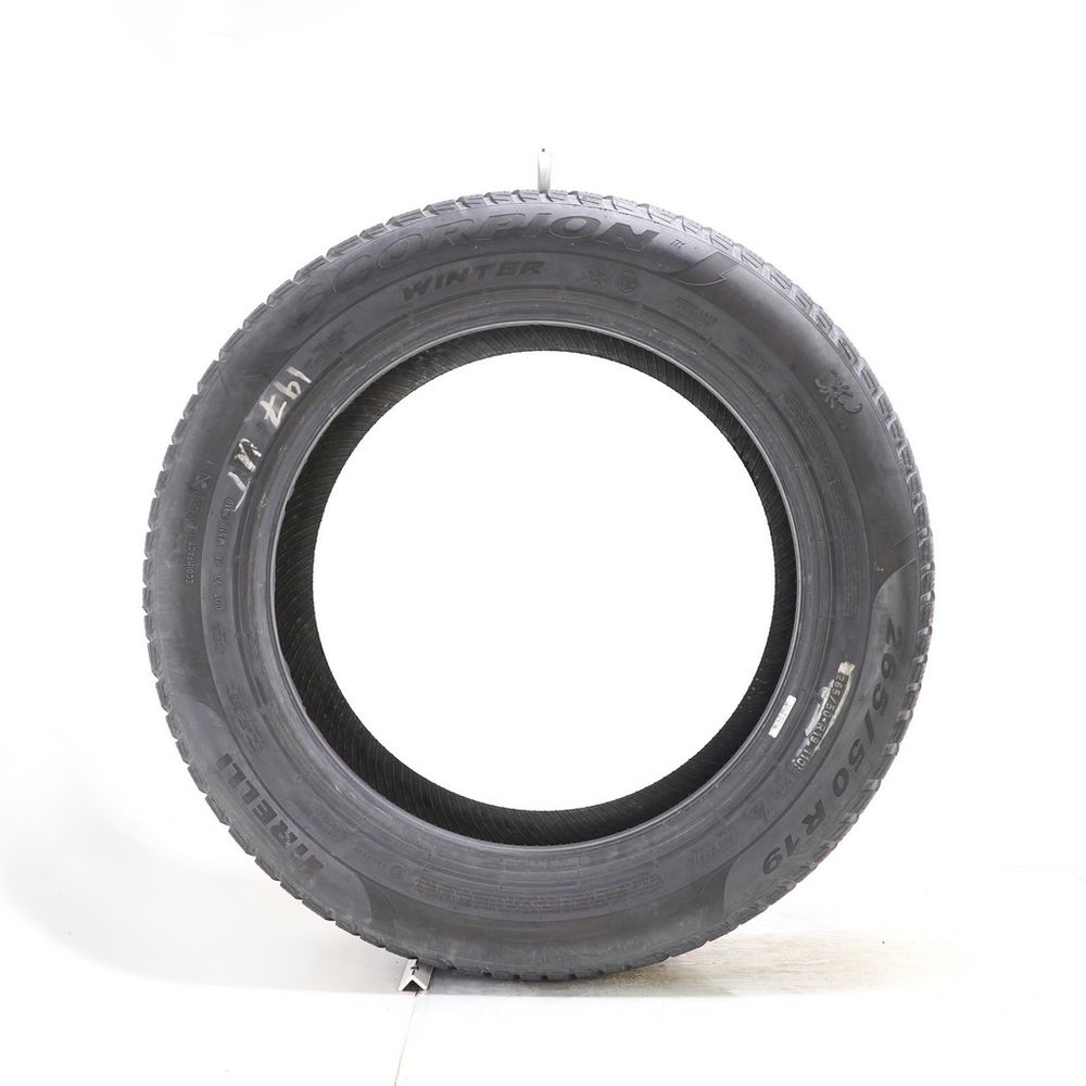 Set of (2) Used 265/50R19 Pirelli Scorpion Winter Run Flat 110H - 7-8.5/32 - Image 3