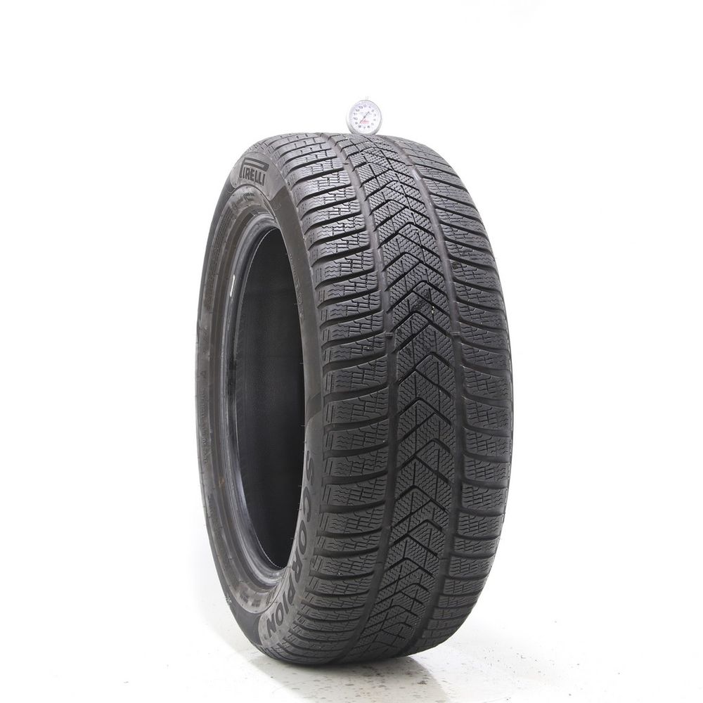 Set of (2) Used 265/50R19 Pirelli Scorpion Winter Run Flat 110H - 7-8.5/32 - Image 4