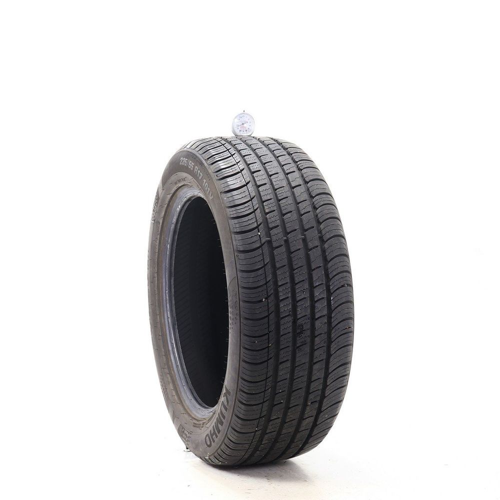 Set of (2) Used 225/55R17 Kumho Solus TA71 101V - 8-9.5/32 - Image 4