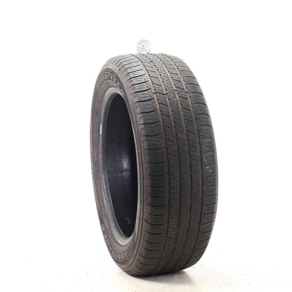 Set of (2) Used 235/55R19 Goodyear Assurance All-Season 101H - 5.5-6.5/32 - Image 1