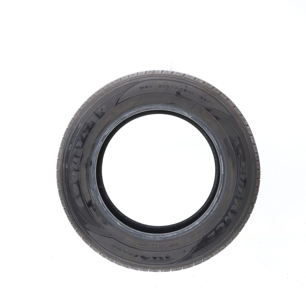 Used 215/60R16 Goodyear Assurance All-Season 95T - 7.5/32 - Image 3