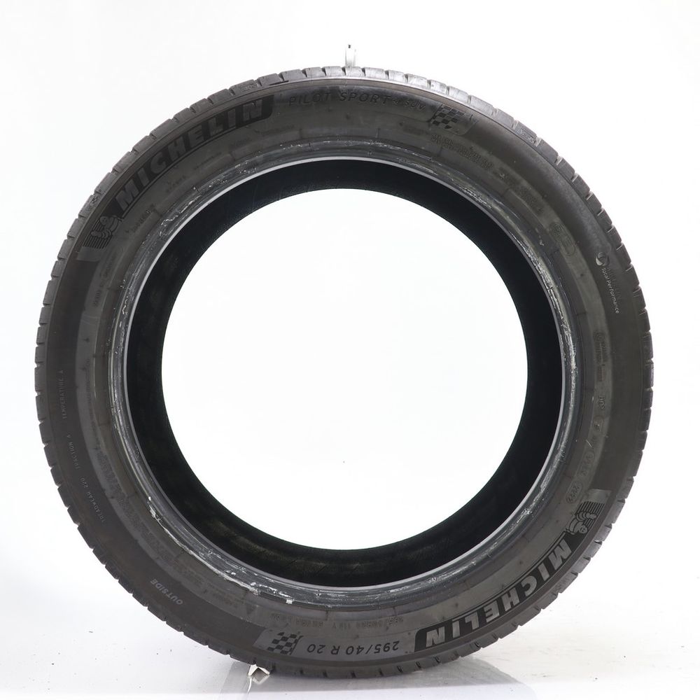Set of (2) Used 295/40R20 Michelin Pilot Sport 4 SUV 110Y - 7-8/32 - Image 3