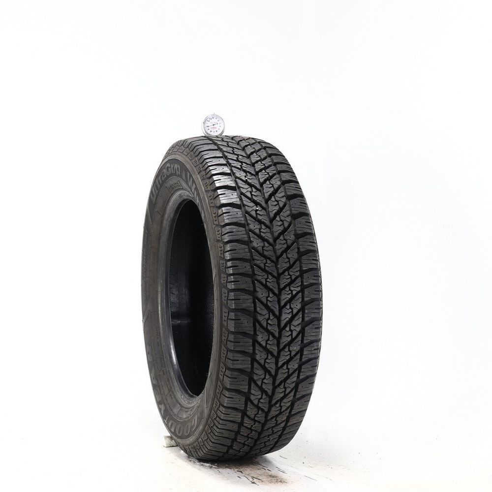 Set of (2) Used 225/60R17 Goodyear Ultra Grip Winter 99T - 9.5-10.5/32 - Image 1