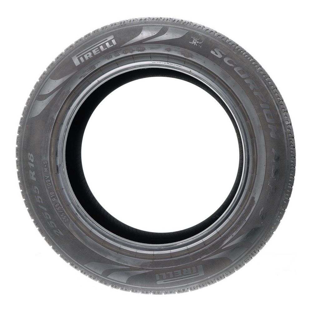 Set of (2) Used 255/55R18 Pirelli Scorpion AS Plus 3 109V - 6.5-7/32 - Image 3