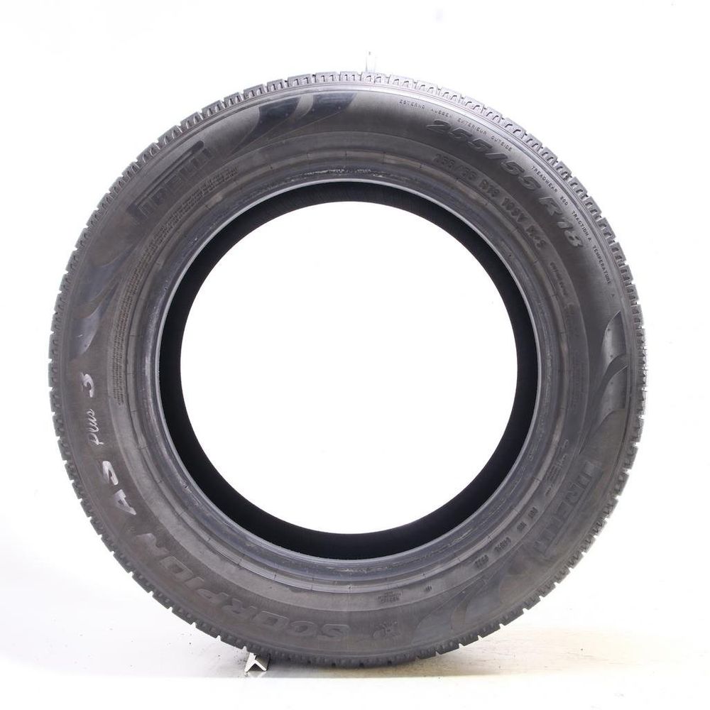 Set of (2) Used 255/55R18 Pirelli Scorpion AS Plus 3 109V - 6.5-7/32 - Image 6