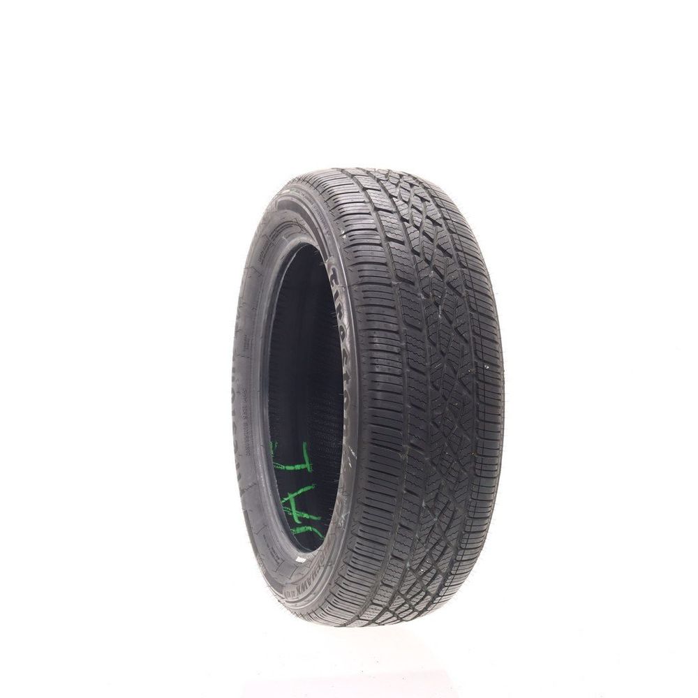 Set of (2) Driven Once 215/55R18 Firestone Firehawk AS V2 95H - 9/32 - Image 1