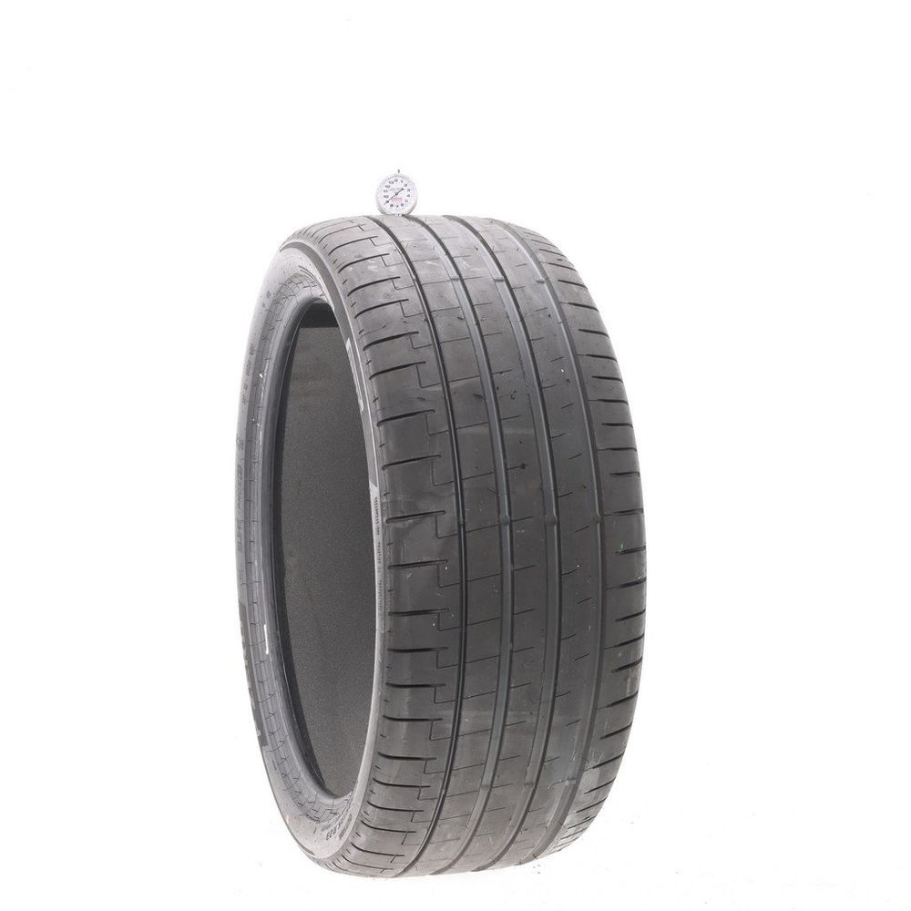 Set of (2) Used 285/35R23 Pirelli P Zero PZ5 LM1 Elect PNCS 110Y - 9/32 - Image 1