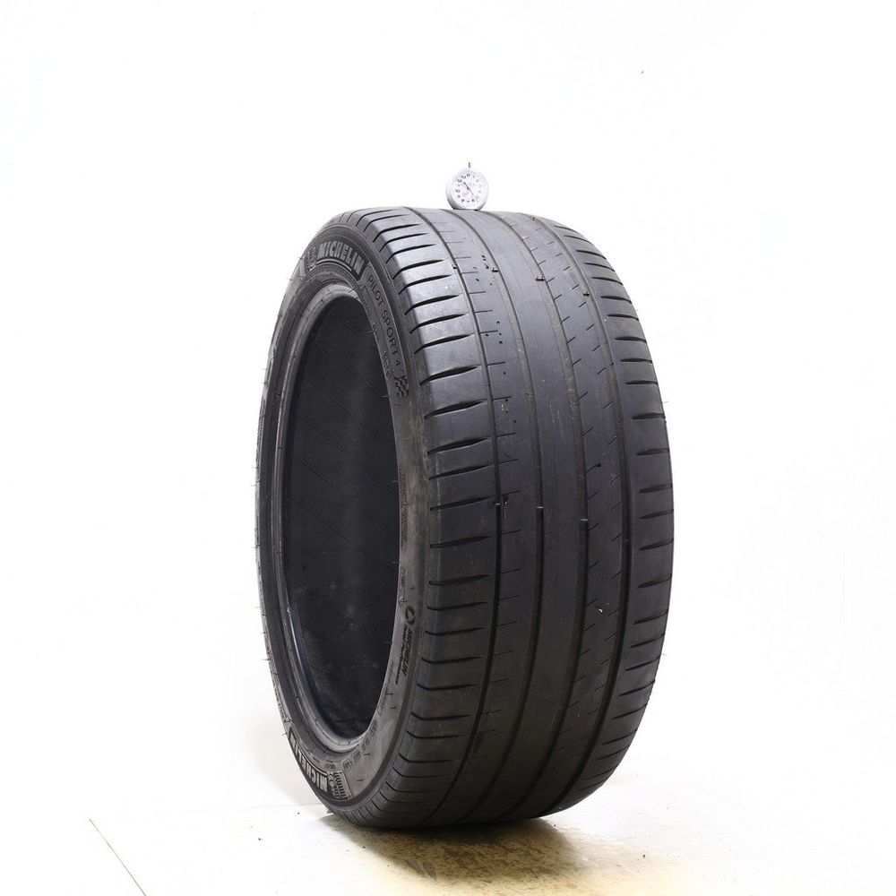 Used 285/40R20 Michelin Pilot Sport 4 NFO 108Y - 5.5/32 - Image 1