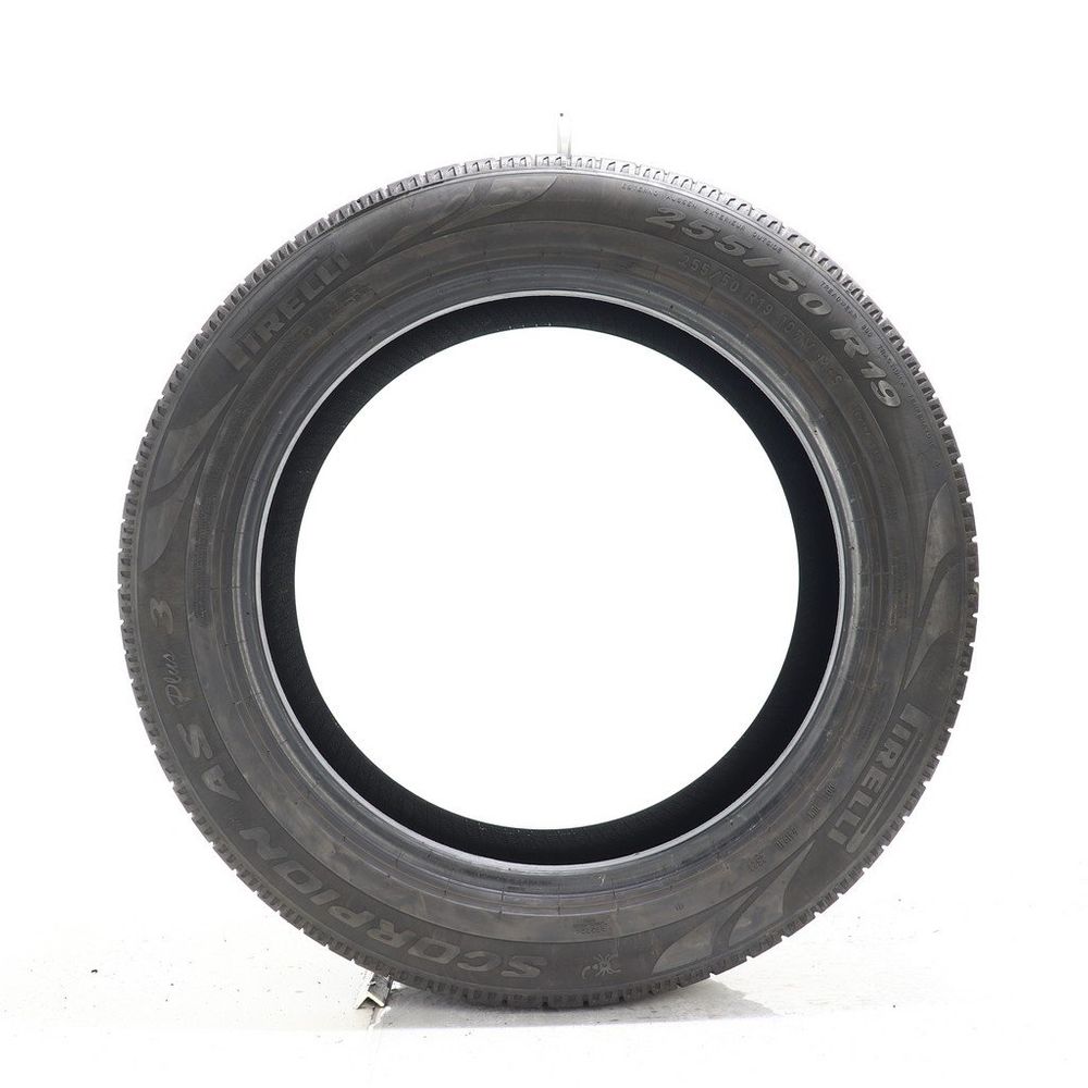 Set of (2) Used 255/50R19 Pirelli Scorpion AS Plus 3 107V - 6.5-7/32 - Image 6
