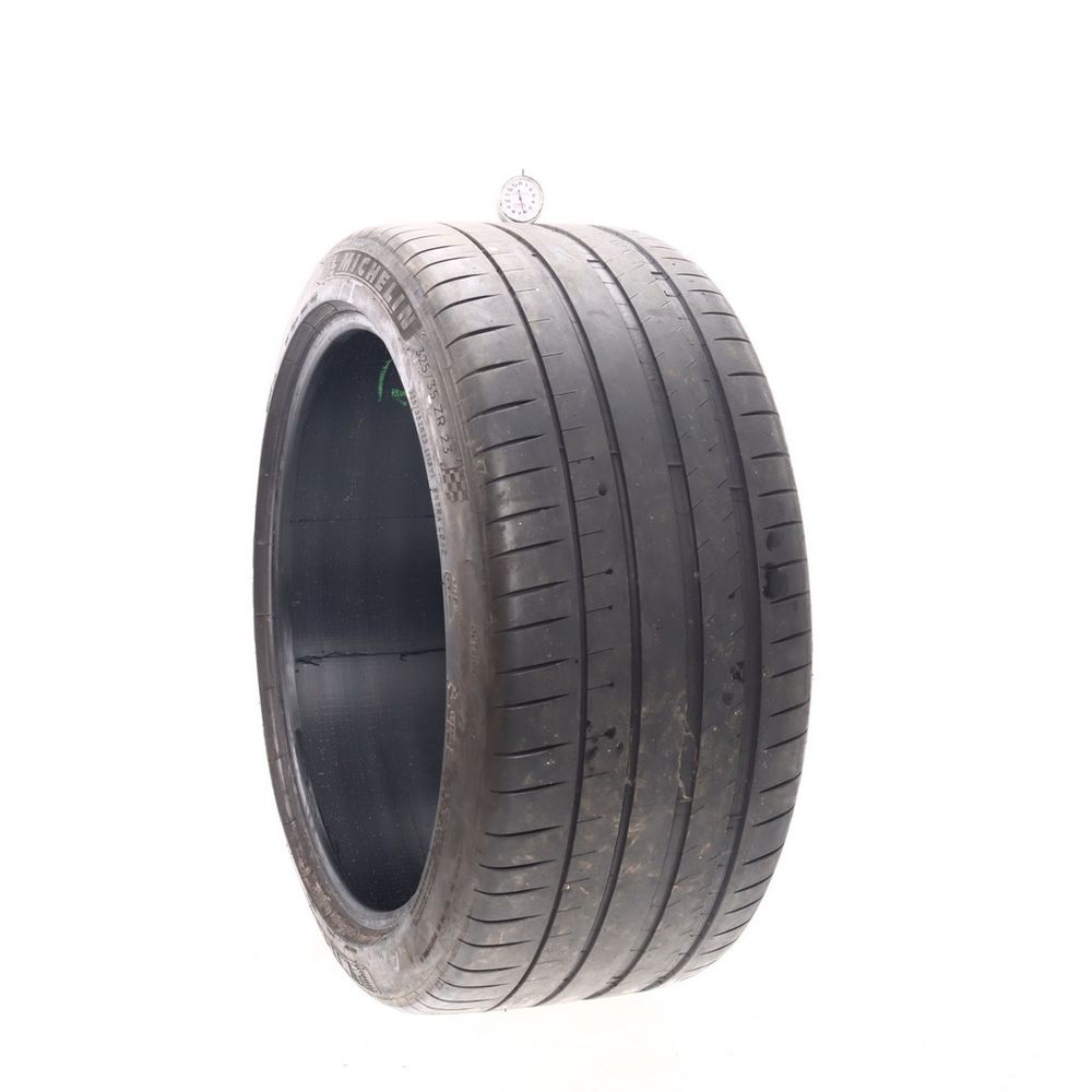 Set of (4) Used 325/35ZR23 Michelin Pilot Sport 4 S MO1 115Y - 5.5-6/32 - Image 4