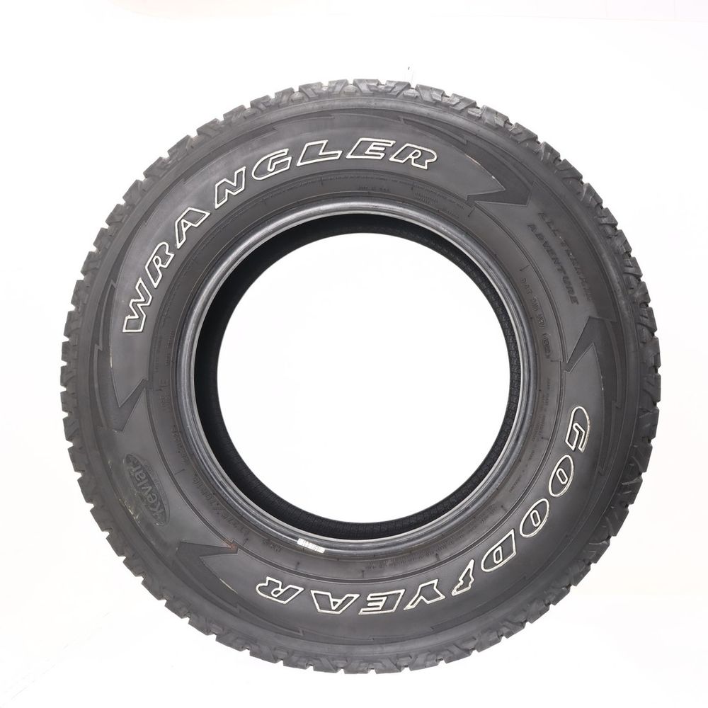 Set of (2) Used LT 275/70R18 Goodyear Wrangler All-Terrain Adventure Kevlar 125/122R E - 6-7/32 - Image 3