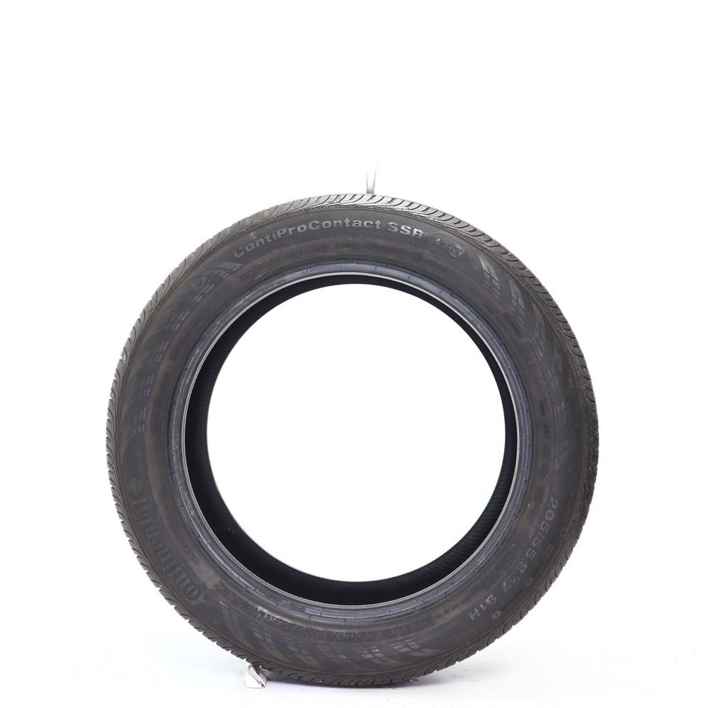 Set of (2) Used 205/55R17 Continental ContiProContact SSR 91H - 5.5-6.5/32 - Image 3