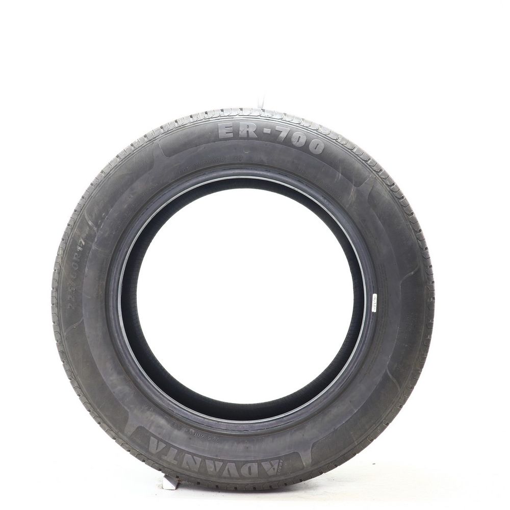 Set of (2) Used 225/60R17 Advanta ER-700 99T - 9/32 - Image 3