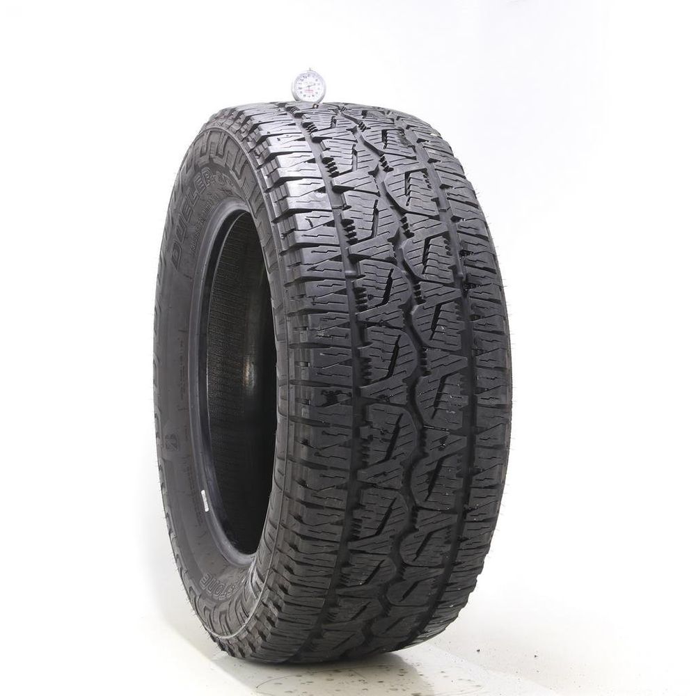 Set of (2) Used LT 305/55R20 Bridgestone Dueler A/T REVO 3 121/118S - 9.5/32 - Image 1