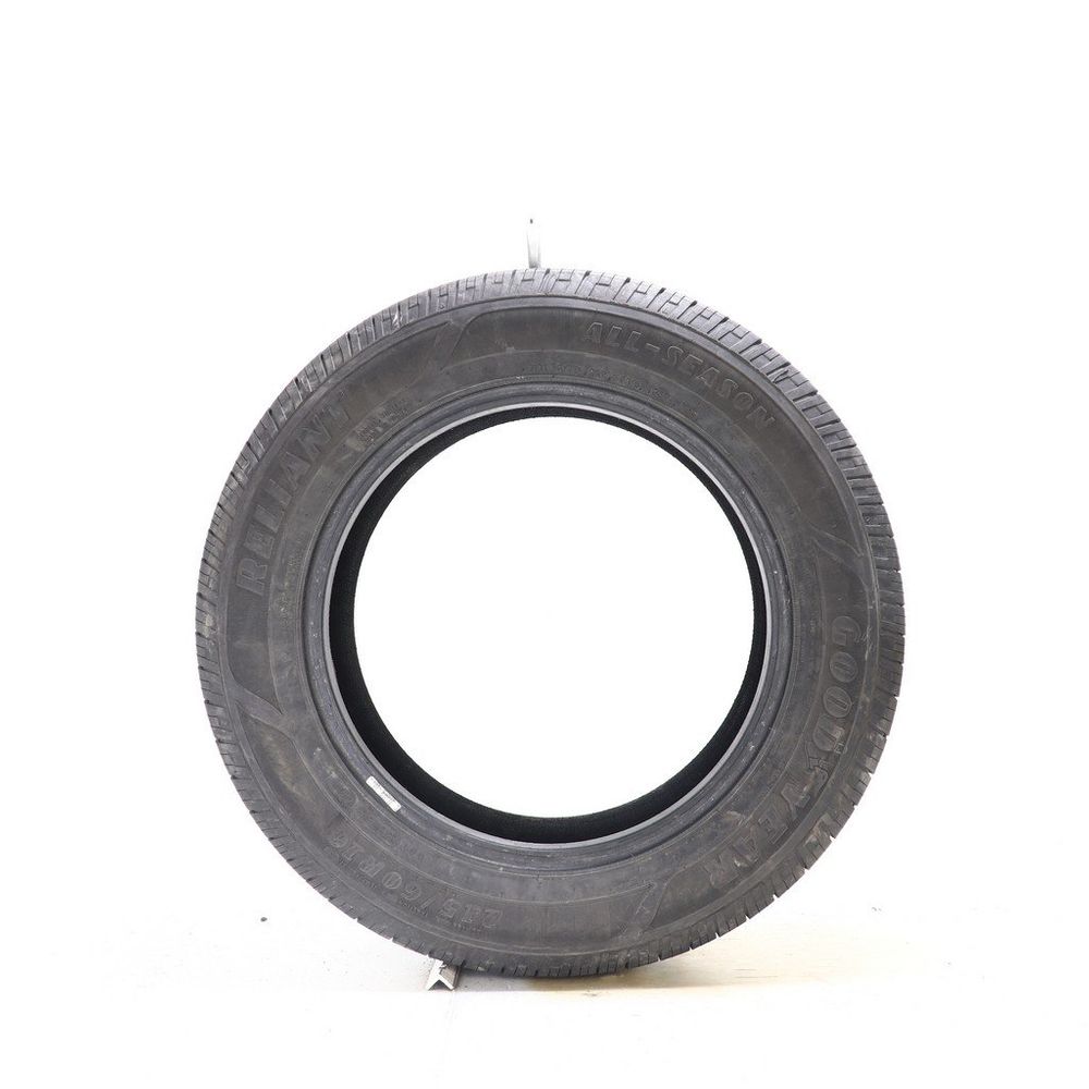 Set of (2) Used 215/60R16 Goodyear Reliant All-season 95V - 6-6.5/32 - Image 3