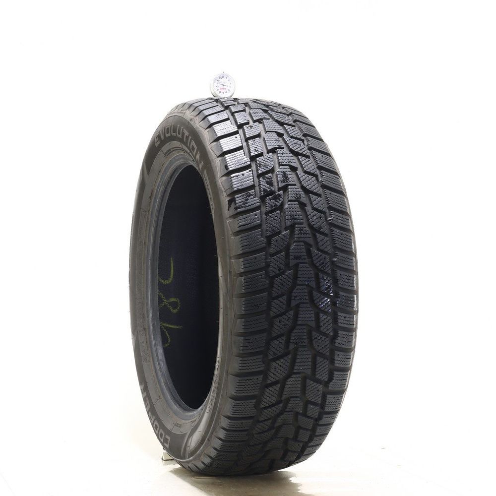Set of (2) Used 235/55R19 Cooper Evolution Winter 105T - 11/32 - Image 1