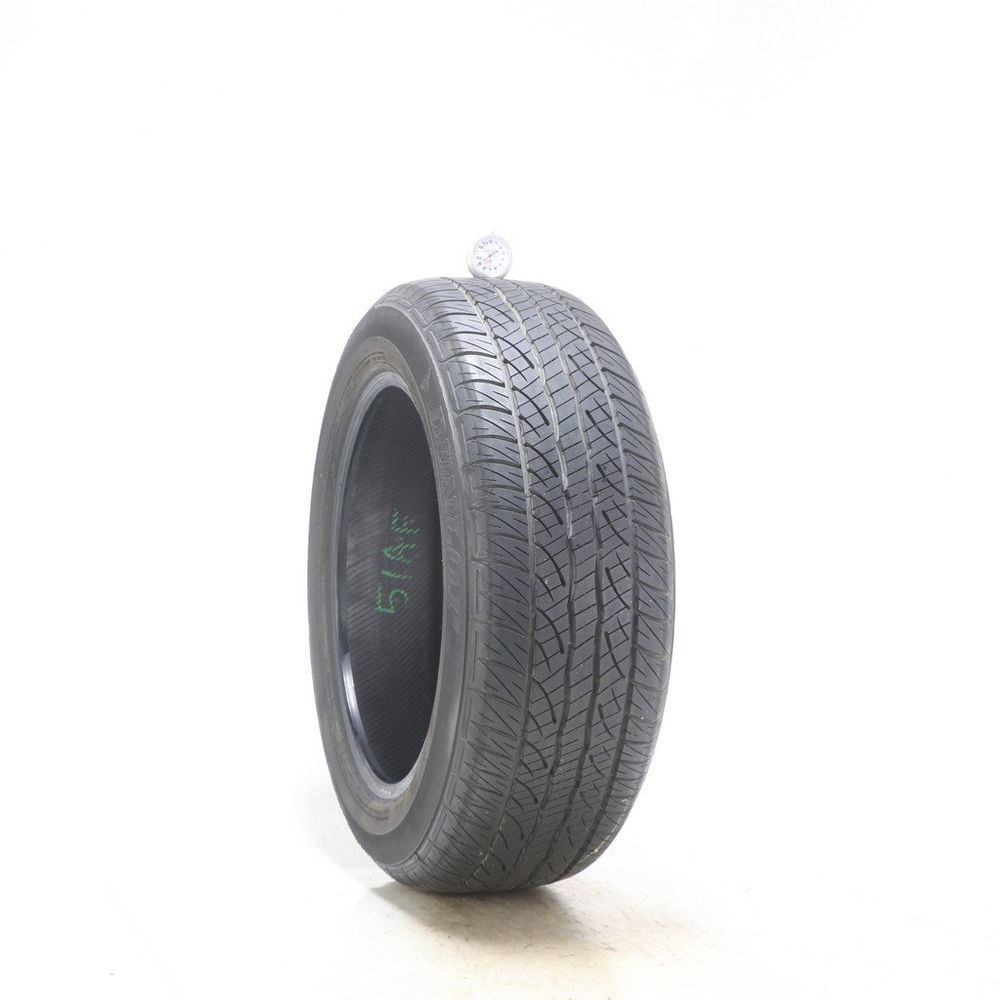 Set of (2) Used 225/55R17 Dunlop SP Sport 5000M 95H - 9/32 - Image 1