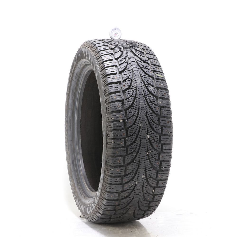 Set of (2) Used 265/50R20 Pirelli Winter Carving Edge Studded 111T - 10-10.5/32 - Image 4