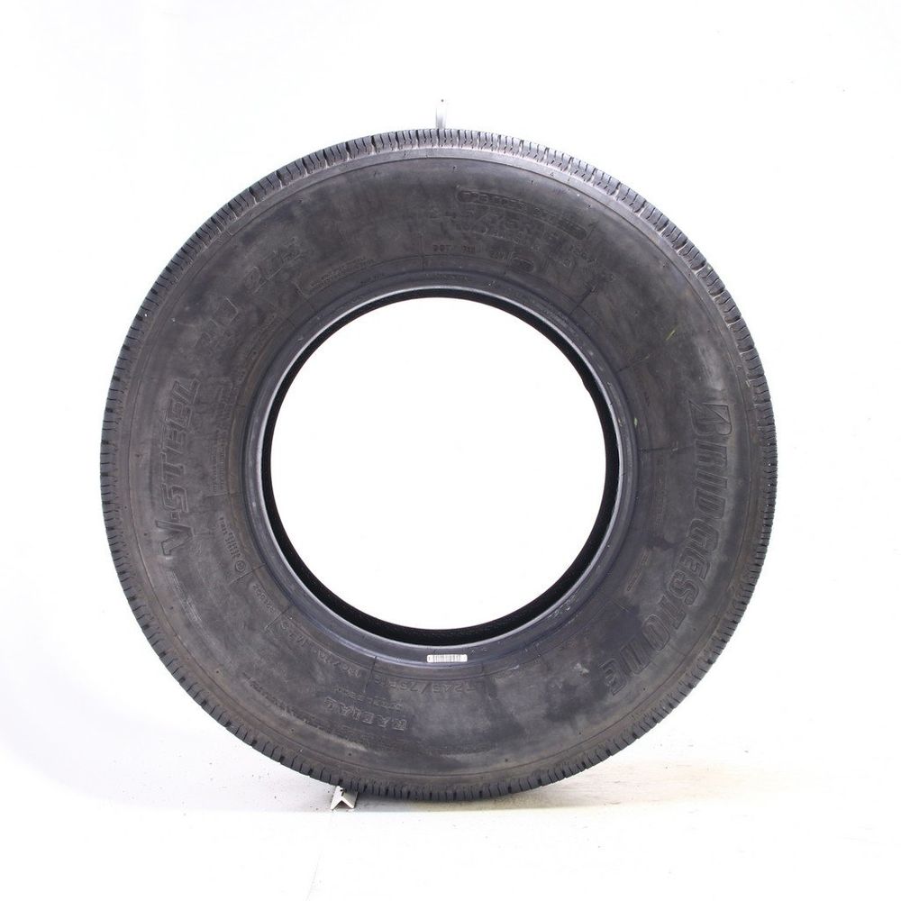 Set of (2) Used LT 245/75R16 Bridgestone V-steel RIB 265 120/116S E - 7.5-8.5/32 - Image 6