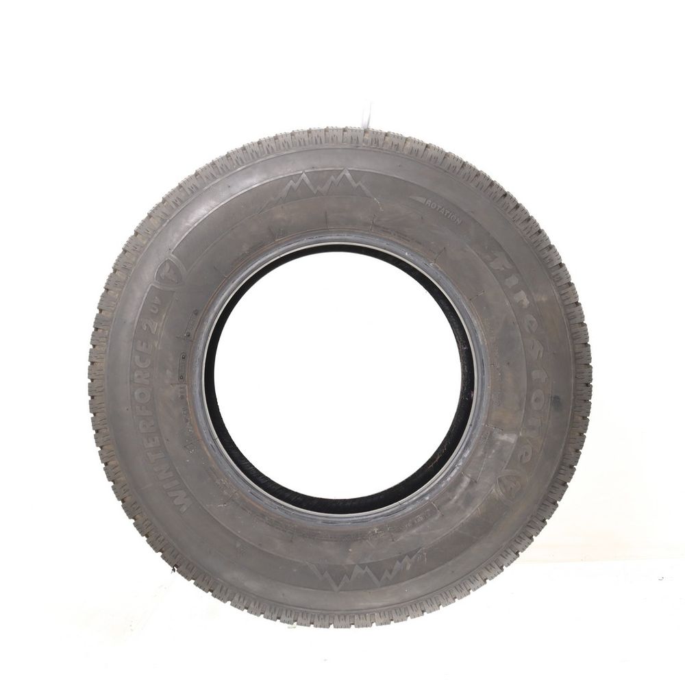 Set of (2) Used 255/70R16 Firestone Winterforce 2 UV 109S - 11.5/32 - Image 3