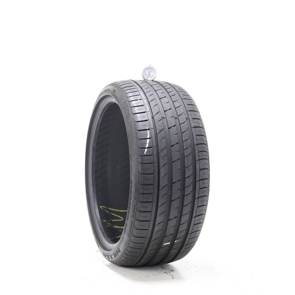 Set of (2) Used 245/35ZR19 Nexen N'Fera SU1 93Y - 7.5-8/32 - Image 1
