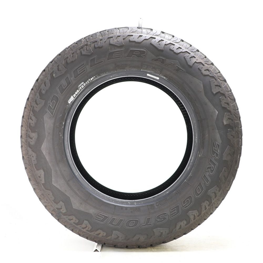 Set of (2) Used 245/75R17 Bridgestone Dueler A/T RH-S 112T - 6.5-8/32 - Image 6