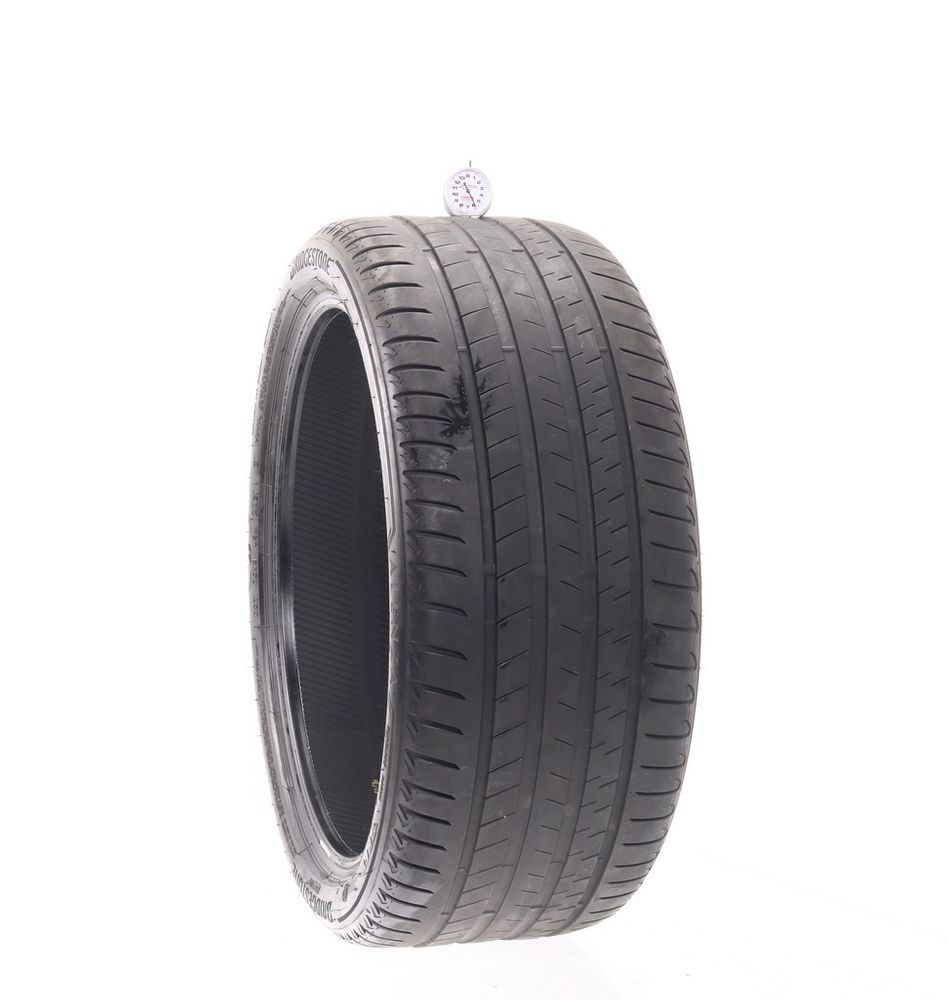 Set of (4) Used 275/35R21 Bridgestone Alenza 001 RFT 103Y - 5-5.5/32 - Image 4