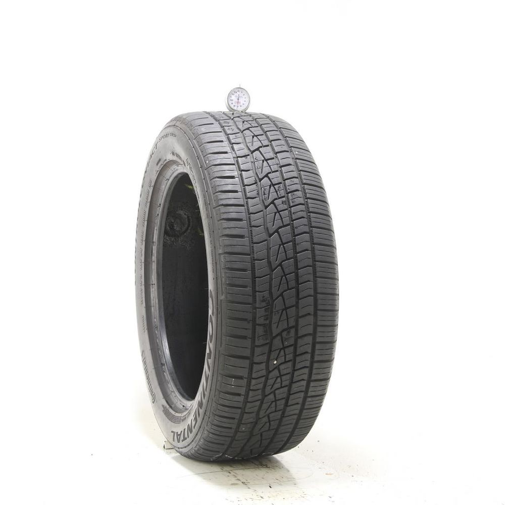 Set of (4) Used 235/55ZR18 Continental ControlContact Sport SRS Plus 100W - 6.5-7/32 - Image 4