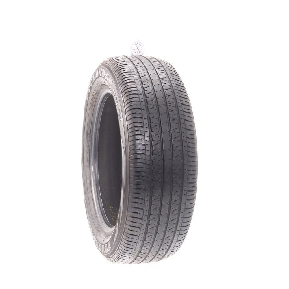 Set of (2) Used 225/60R18 Yokohama Geolandar G91HV 100H - 5.5-7/32 - Image 1