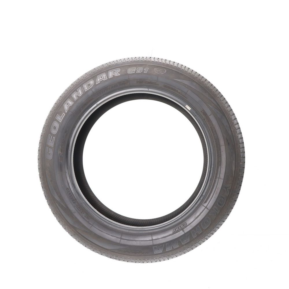 Set of (2) Used 225/60R18 Yokohama Geolandar G91HV 100H - 5.5-7/32 - Image 6