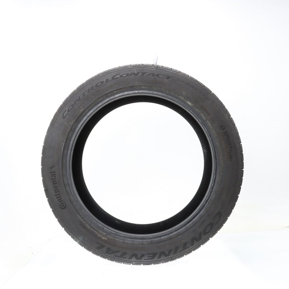 Set of (2) Used 255/45ZR19 Continental ControlContact Sport SRS Plus 104W - 9.5/32 - Image 3