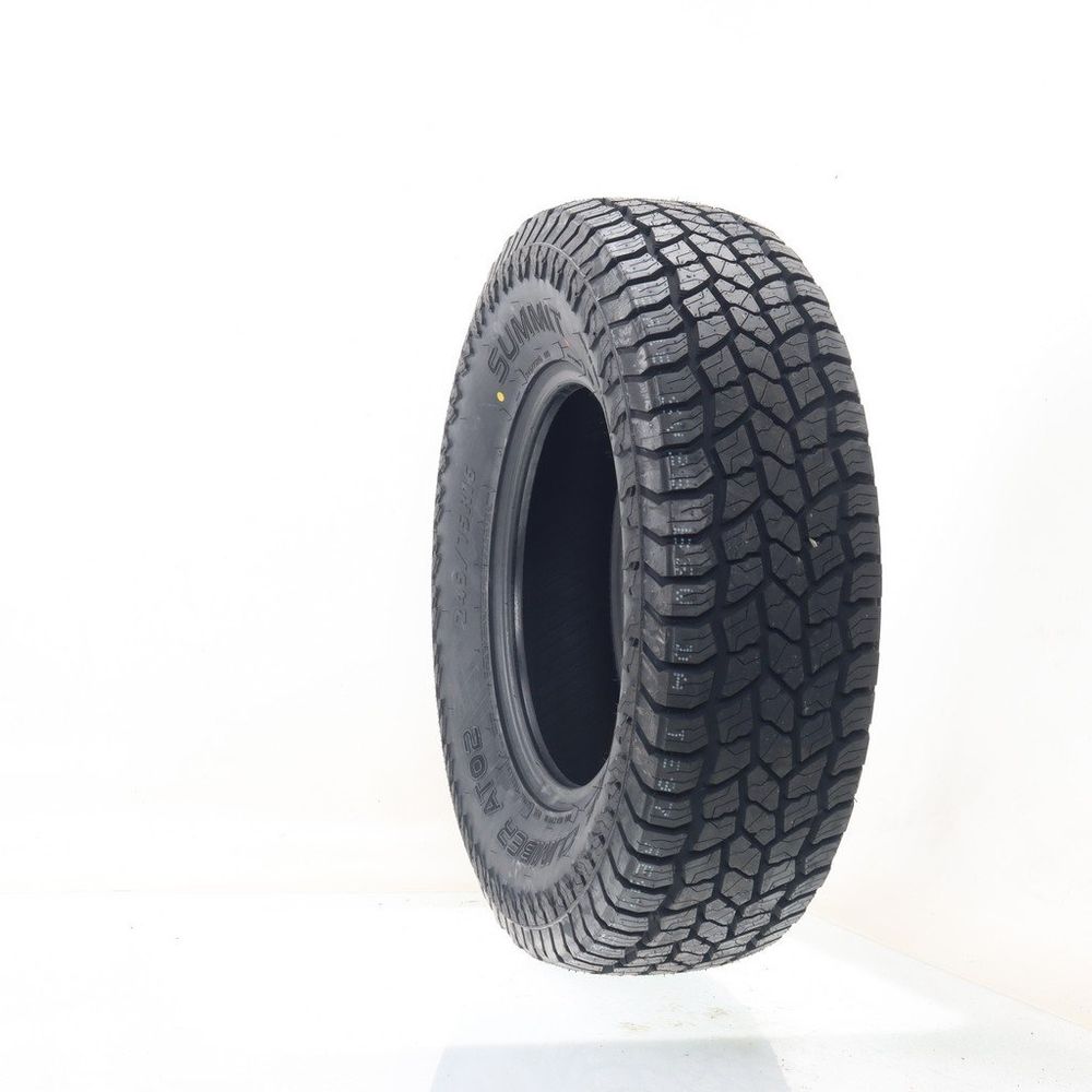 Set of (2) New 245/75R16 Summit Trail Climber AT02 111S - Image 1