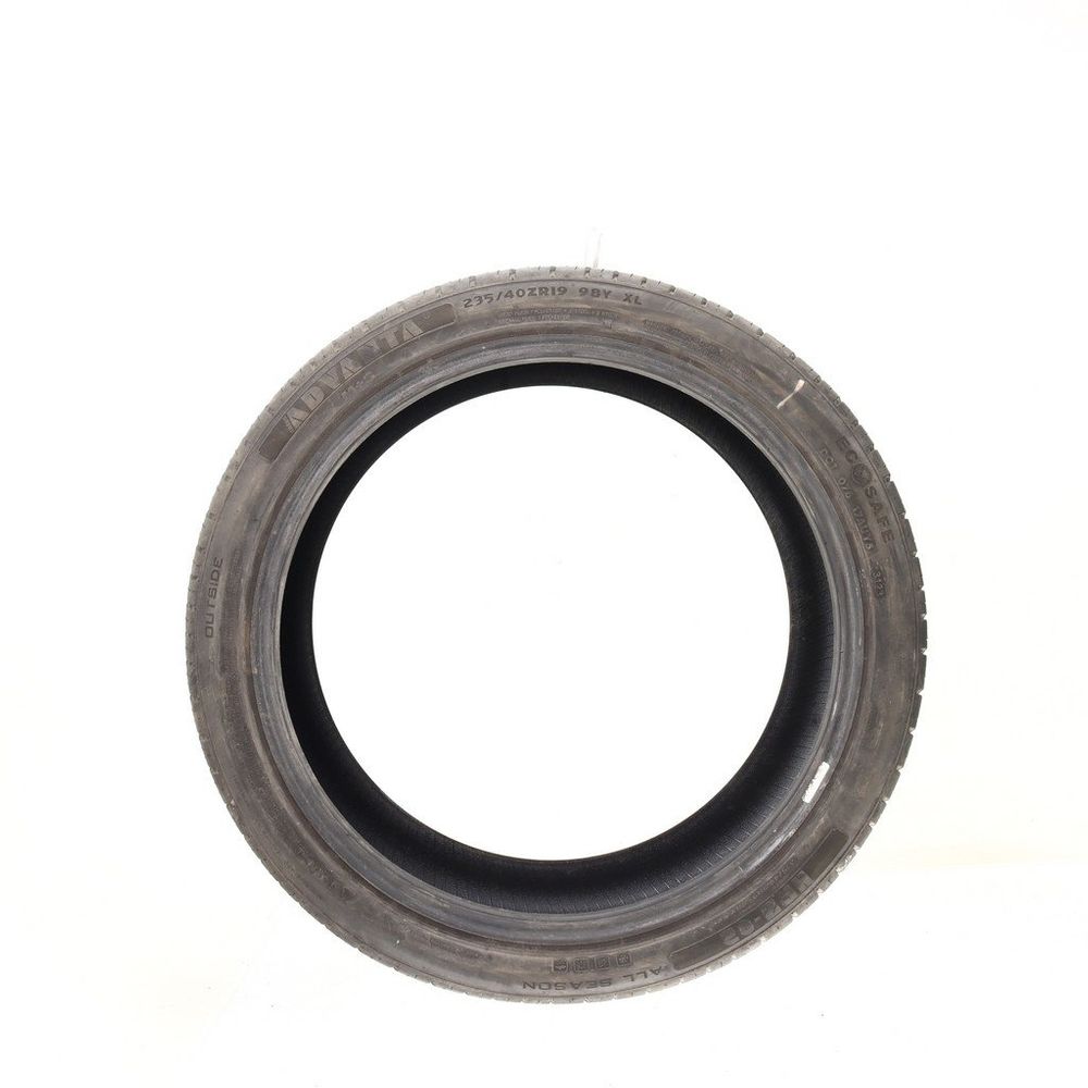 Set of (4) Used 235/40ZR19 Advanta HP Z-02 98Y - 8-8.5/32 - Image 3