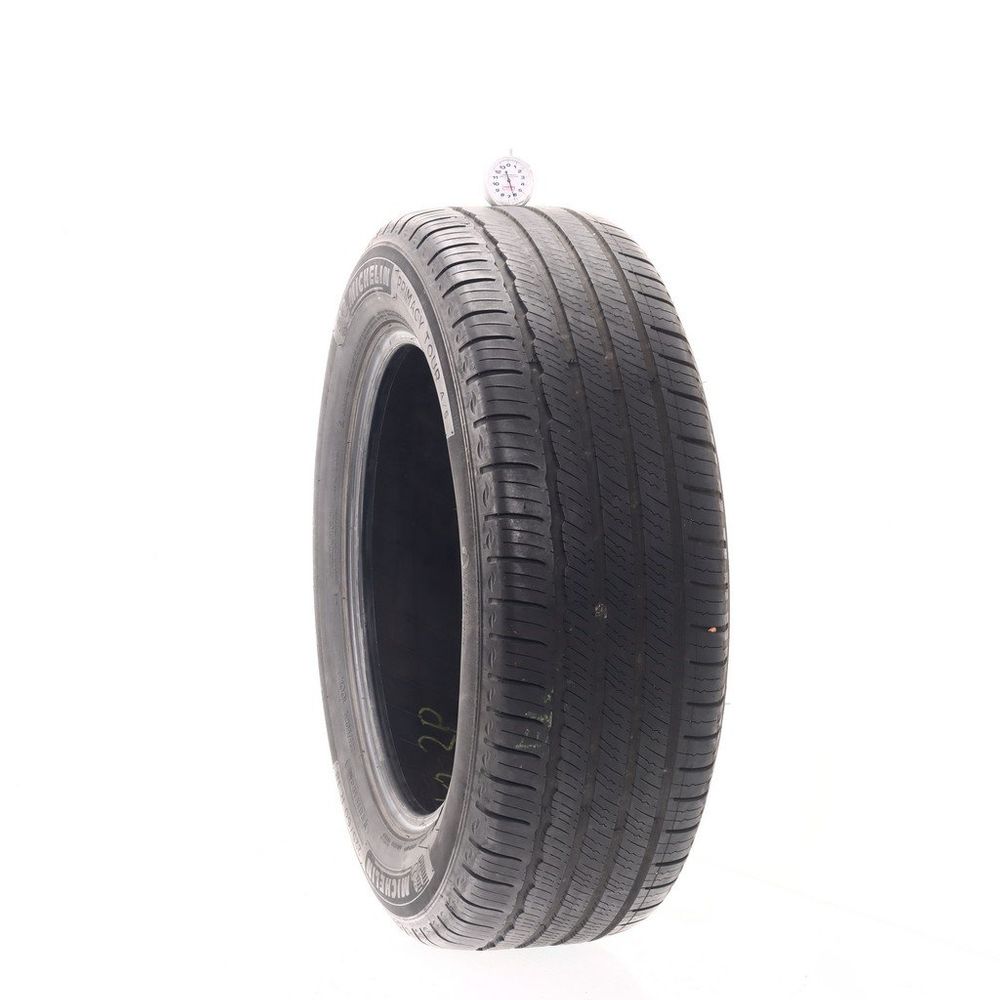 Set of (2) Used 225/60R18 Michelin Primacy Tour A/S 100H - 6-6.5/32 - Image 1
