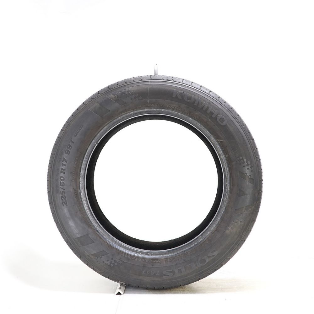 Set of (2) Used 225/60R17 Kumho Solus TA11 99T - 8-9/32 - Image 6