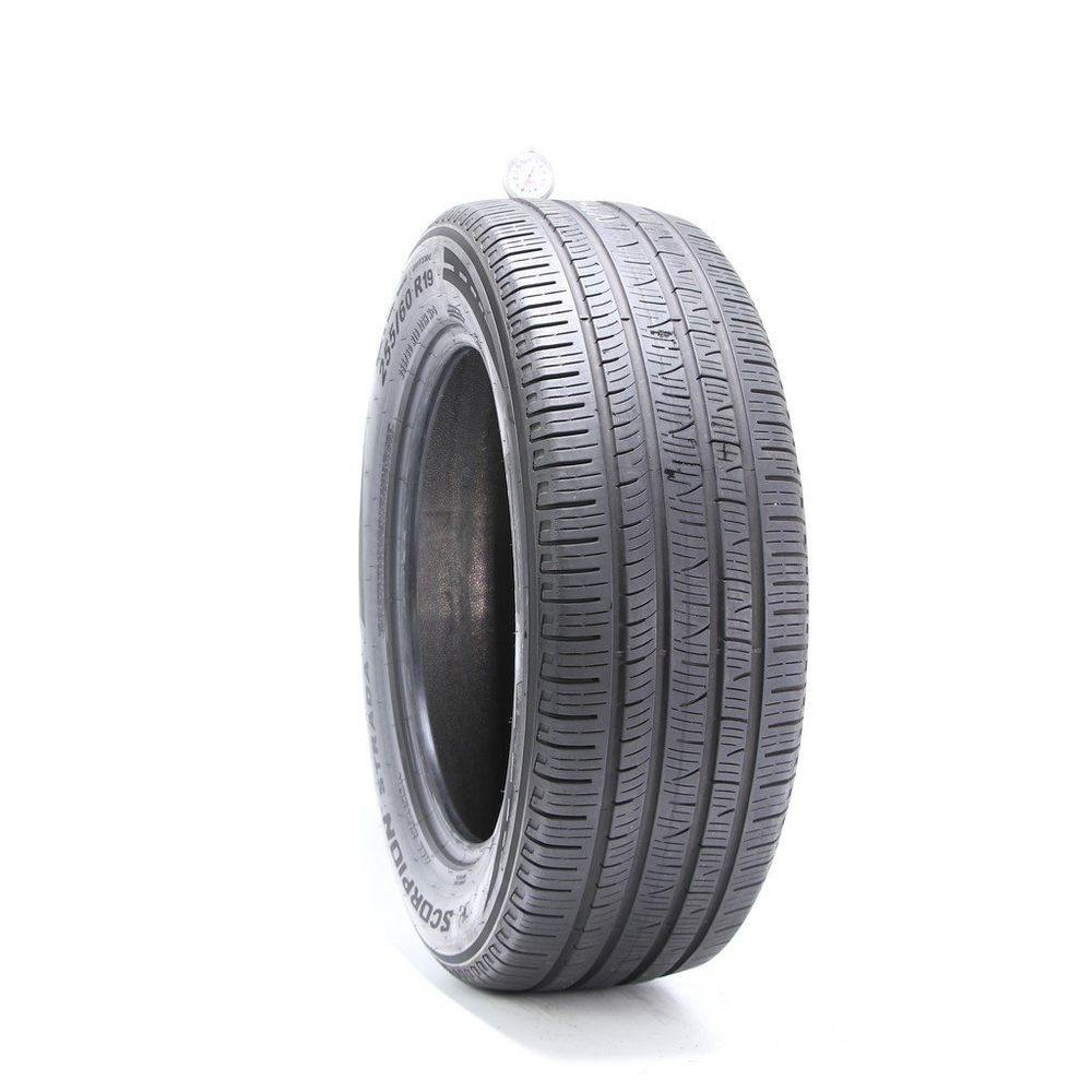 Set of (2) Used 255/60R19 Pirelli Scorpion Strada 109H - 8-9.5/32 - Image 1